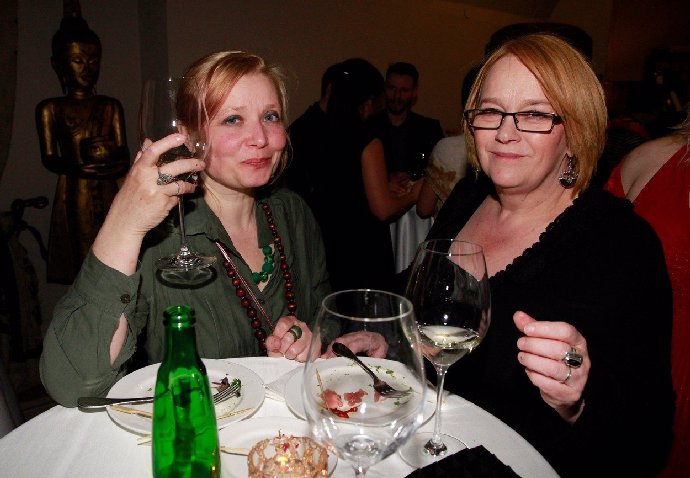 Jitka Smutná s partnerkou Petrou Braunovou.