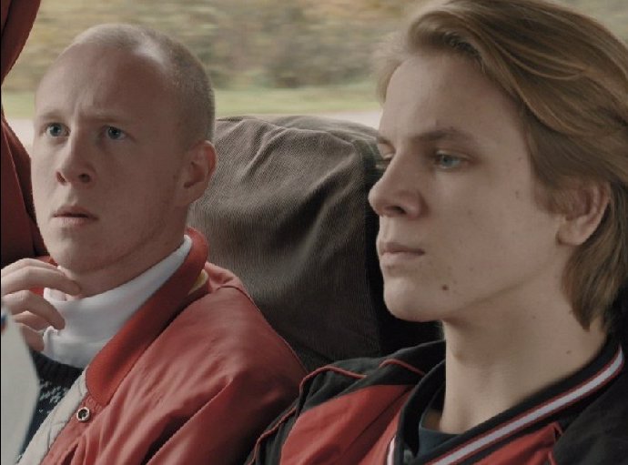 Štěpán Kozub a Zdeněk Piškula v seriálu Lajna.