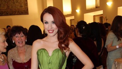 FOTO: Slovenská herečka Lenka Vacvalová.