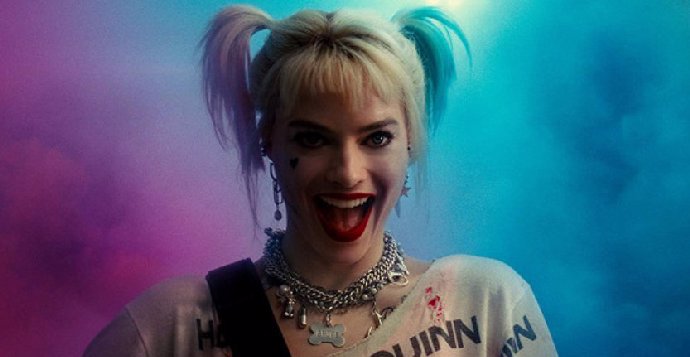 Margot Robbie jako Harley Quinn. 