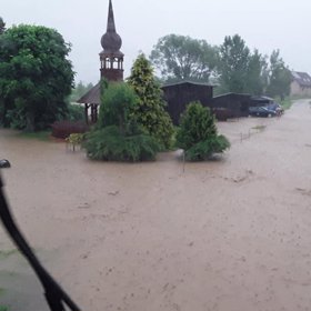 Takhle to vypadalo na Vysočině.