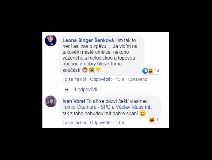 Do Bena se pustila i kolegyně ze SuperStar.