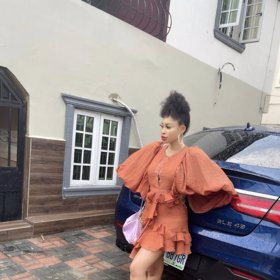 Manželka hráče Olayinka z pražské Slavie – Yetunde Barnabas.