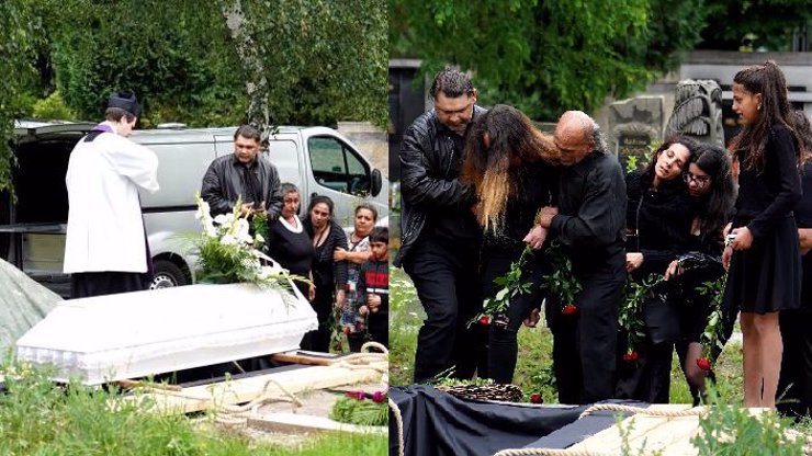 Pohřeb Marečkova vraha obrazem: Vyhrožování, nadávky, zhroucená matka a slzy