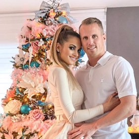 David Limberský s manželkou Lenkou Limberskou.