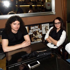 Ewa Farna dnes už s bývalým manažerek Leškem Wronkou.