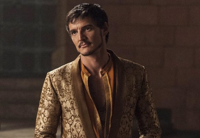 Pedro Pascal v seriálu Hry o trůny. 
