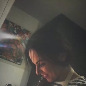 Katarína Knechtová vaří.