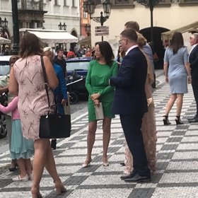 Jindřiška Miklušková zastínila nevěstu.