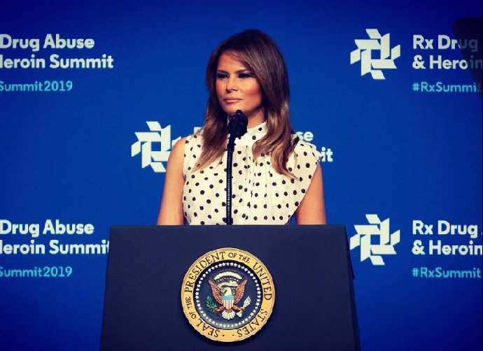 Melania Trump.