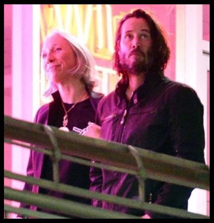 Keanu Reeves se svou aktuální partnerkou.
