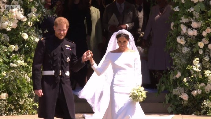 Svatba Harryho a Meghan.