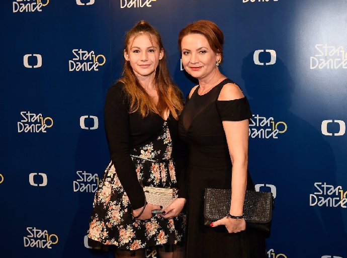 Jolana Voldánová s dcerou.