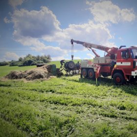 Zpátky na kola ho postavila těžká technika.