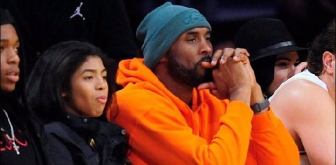 Kobe Bryant a jeho dcera Gigi.