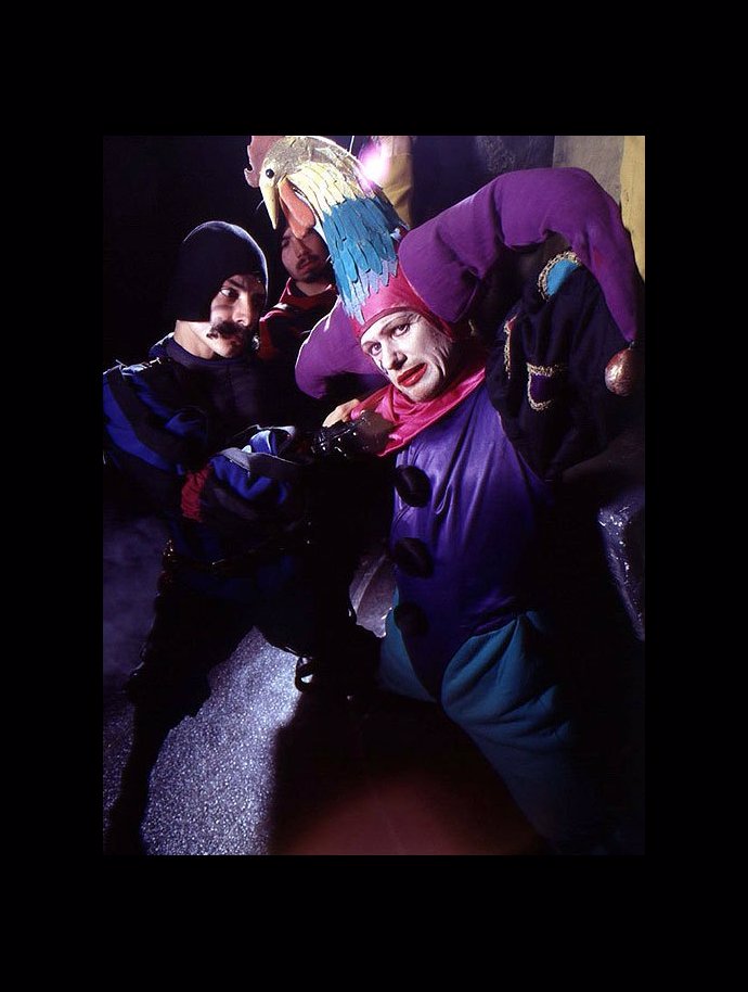 Jiří Korn jako šašek.