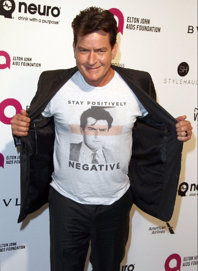 Exmanžel Denise Richards Charlie Sheen.