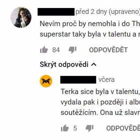Ačkoliv se někdo snažil k sobě dvě zpěvačky přirovnávat, nepochodil. Tereza totiž skutečně kariéru před vstupem do SuperStar neměla.