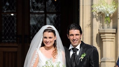 FOTO: 16. června 2011 se ve vyšehradské Bazilice svatého Petra a Pavla Alena Šeredová vdala za dlouholetého přítele Gianluigiho Buffona.