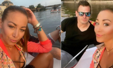 Agáta Hanychová s novým přítelem.