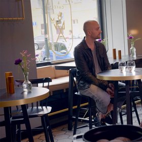 Stylista Pokorný s modelkou Renatou Langmannovou.