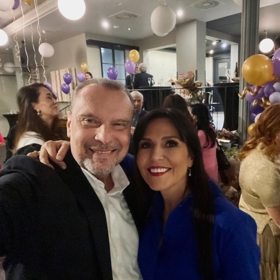 Štefan Margita si oslavu užil.