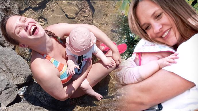Kristýna Leichtová si mateřství užívá.