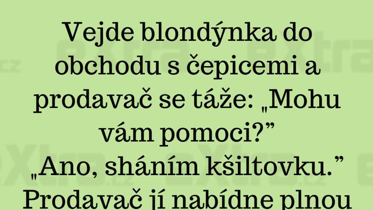 Když má blondýnka jasnou představu