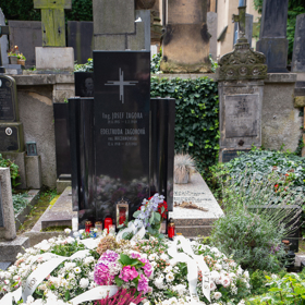 Rodinná hrobka Zagorových.