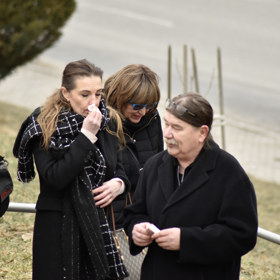 Poslední rozloučení s Naďou Urbánkovou bylo velmi dojemné. 