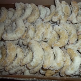 Vanilkové rohlíčky má v oblibě téměř každý.