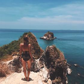 Kristýna ráda cestuje. 