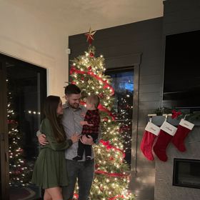 Tomáš Hertl si na Štědrý večer odpočinul od hokeje.