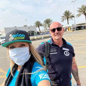 Olga a všichni závodníci musí dodržovat přísná hygienická pravidla.