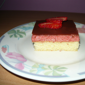 Jahodové řezy Mrož.