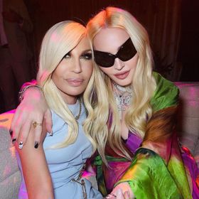 Madonna s Donatellou Versace. 