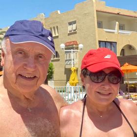 Felix Slováček a Dagmar Patrasová. Podle jedněch mělo i v Tunisku dojít k incidentu, podle svědka prý ne.