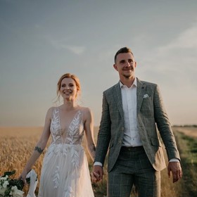 Jakub Štáfek se oženil s Dominikou Doležalovou.