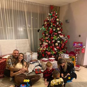 Rytmus a Jasmína také slavili s těmi nejbližšími. 