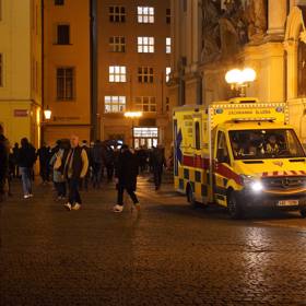 Záchranáři vše hlídali.