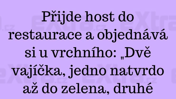 Zprvu se to může zdát jako zvláštní objednávka, ale má to jednoduché vysvětlení