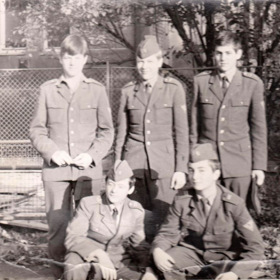 Petr Pavel v mládí.