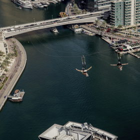 Dubaj viděly pořádně z výšky! 