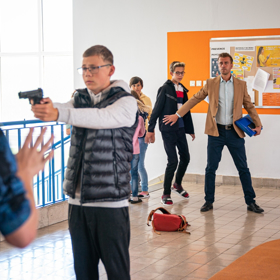 Jakub Kraus v roli Šimona zažil šikanu. 