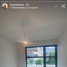 Týnuš ukázala fanouškům budoucí pokoj.