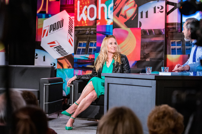 Lucie Výborná před časem.