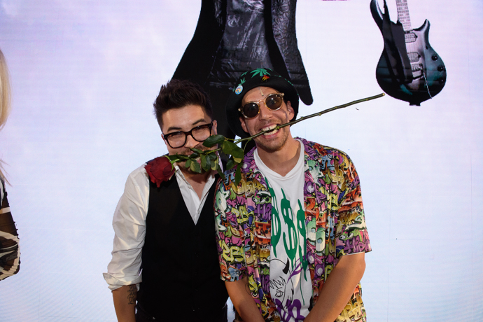 Hudebník Marcus Tran.