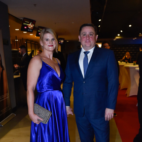 Jan Punčochář s manželkou.