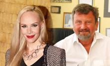 Jana Fabiánová a Jan Cimický v době, kdy podle ní mělo dojít k napadení.