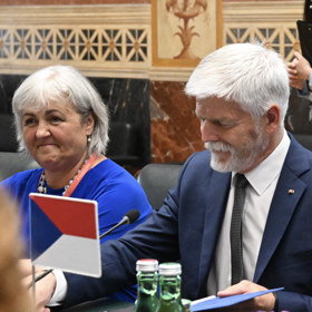 Prezident republiky Petr Pavel.